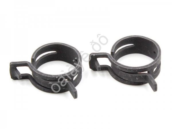 Хомут 27х12 пружинный черный для патрубков и шлангов "Маяк" (2шт.) МАЯК