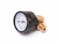 Регулятор мини с индикатором давления резьба 1/4" (0-10bar) Partner