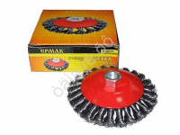 Щётка металл. для УШМ 125мм/М14мм круч.(тарелка)