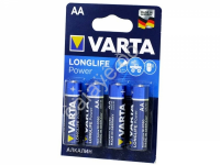 Батарейки  VARTA  АА R06 Long Life Power 4/80
