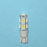 Светодиод 12V T10 9SMD (5050) W2,1x9,5D WHITE "Маяк" Светодиод 12V T10 9SMD (5050) W2,1x9,5D WHITE "Маяк"