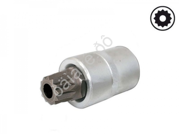 F34805516Т Головка-бита 1/2" Spline М16  L=55 с отверстием  /1/10