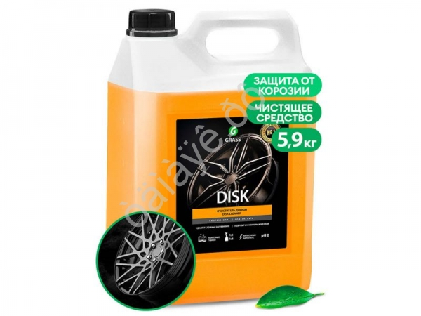 Средство для очистки колесных дисков "Disk" (канистра 5,9 кг) GRASS