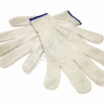Перчатки х/б 10кл. 4-нитка белые /10/500