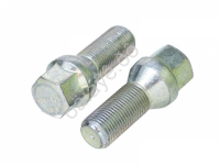 Болт М14*1,25*28, конус, ключ 17, цинк /20