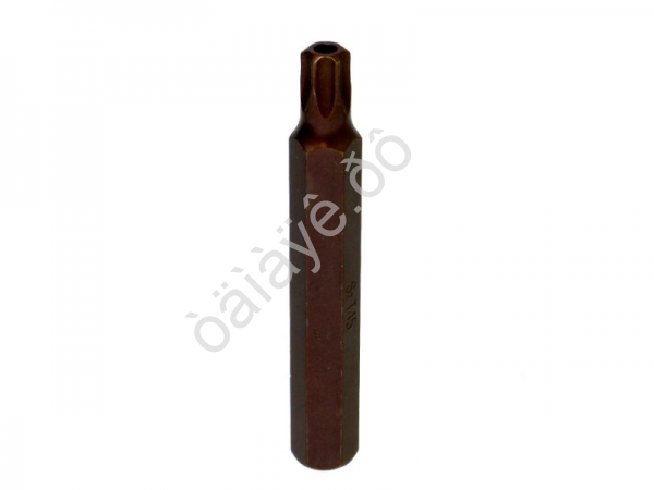 Бита Т45 TORX, 6 лучей, L=75mm с отверстием МАЯКАВТО™ 1/10/50/500_ Бита Т45 TORX, 6 лучей, L=75mm с отверстием МАЯКАВТО™ 1/10/50/500_
