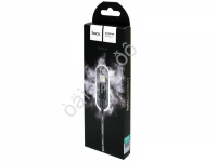 Дата-кабель универ. Lightning USB / Iphone 1м, 2,4А, нейлоновая оплетка, черный X14 (33шт в уп) Hoco