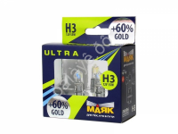 Лампа МАЯК ULTRA H3 12V 55W Pk22,5s GOLD +60%
