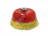 Щетка металл. для УШМ 125мм/М14 (чашка/проволока) М5 /1/45_