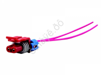 Колодка (разъем) адсорбера для а/м ВАЗ 2110-2115, Волга, Газель ,Баргузин, Соболь AVY-0214 /10