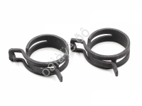Хомут 32х12 пружинный черный для патрубков и шлангов "Маяк" (2шт.) МАЯК