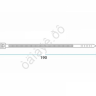 Хомут пластиковый с крепежным пистоном REXANT 190x4,8 мм, ø 3,2 мм, белый (100шт в уп.)