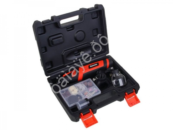 Гравер аккумуляторный 8В, 2А-Ч, рег.об, набор аксессуаров 126 пр. ЕРМАК