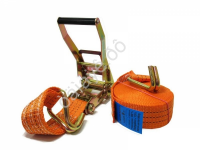 Стяжка груза шир. ленты  50мм, длиной 8м, 5т с храп. механизмом МАЯКАВТО™ 1/6