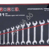 F5112S  Набор рожковых ключей 11пр. (дюймовые) /10