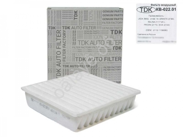 Фильтр воздушный ВАЗ 2112  КВ-022.01   DK-201  /1/34