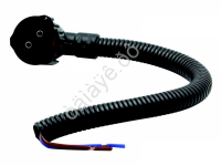 Колодка (разъем) байонет с угловым адаптером (к осушителю) для а/м ГАЗ, Mercedes, УАЗ, VAG с двумя проводами AVY-0199 /5