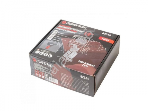 Пневмогайковерт 1/2" 1450Нм,  Forsage