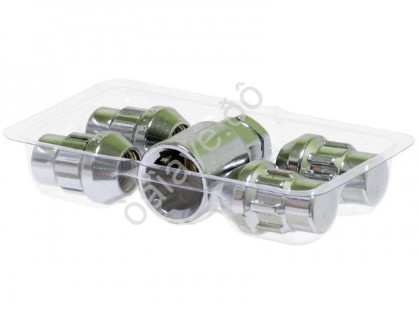 Гайки секретные М12*1,25*32мм, конус, 1 ключ