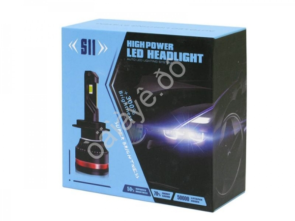 Светодиод 12-32V S11 H4 55Вт