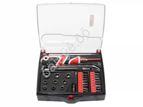 Отвертка телескопическая усиленная, с комплектом бит и головок, гибким удлинителем,керном,монтировко BaumAuto