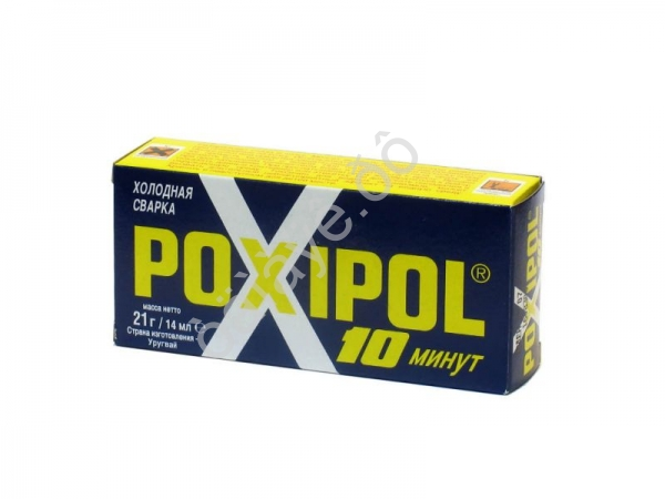Холодная сварка POXIPOL  (14мл) серый 1/6/240