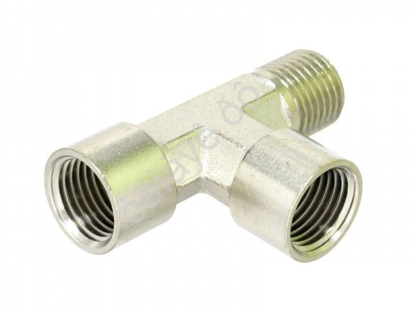 Фитинг -тройник 1/4" М-М-П Фитинг -тройник 1/4" М-М-П