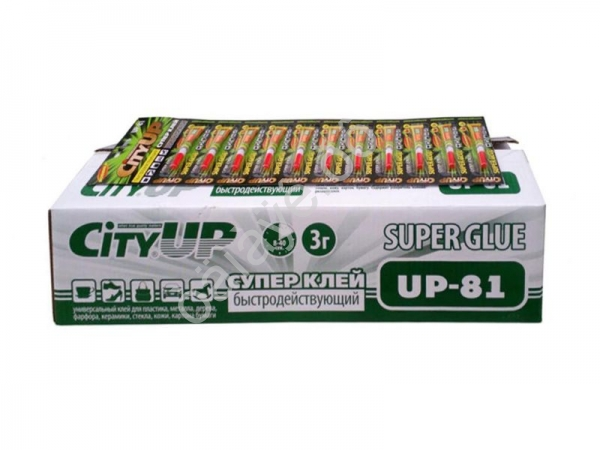 Клей секундный быстродействующий UP-81 /12/288