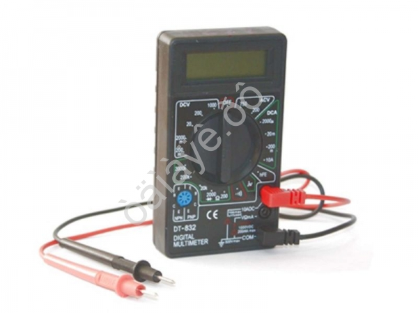Мультиметр электронный 832 ЕРМАК (звук) /1/100