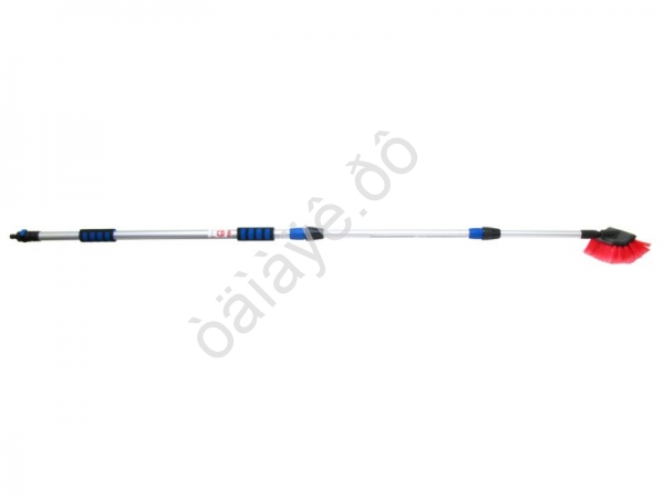 Щетка  для мытья 140-300см с краном телескопическая,диам. 30/25/22мм "М5" 1/12_