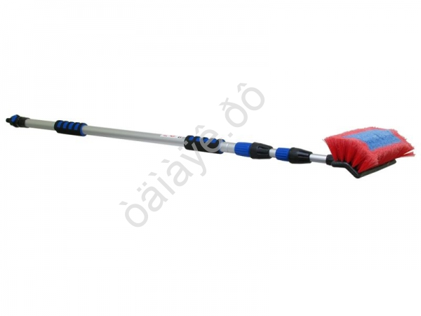 Щетка  для мытья 140-300см с краном телескопическая,диам. 30/25/22мм "М5" 1/12_