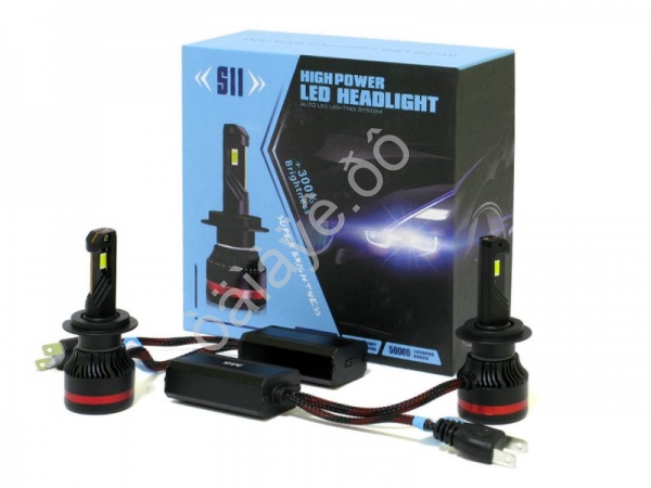 Светодиод 12-32V S11 H7 55Вт Светодиод 12-32V S11 H7 55Вт
