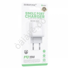 СЗУ 220В, USB-C PD 20 W, белый BOROFONE модель BA99A СЗУ 220В, USB-C PD 20 W, белый BOROFONE модель BA99A