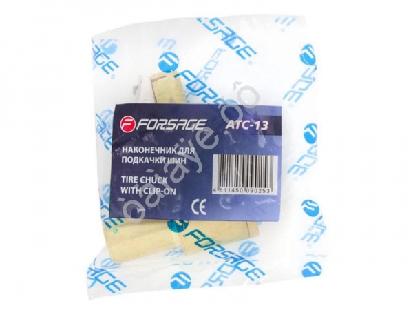 Наконечник с клапаном для подкачки шин Forsage Наконечник с клапаном для подкачки шин Forsage