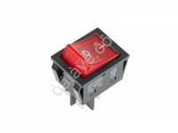 Выключатель клавишный 250V 30А (4с) ON-OFF красный с подсветкой (RWB-502) REXANT Выключатель клавишный 250V 30А (4с) ON-OFF красный с подсветкой (RWB-502) REXANT