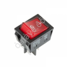 Выключатель клавишный 250V 30А (4с) ON-OFF красный с подсветкой (RWB-502)  REXANT