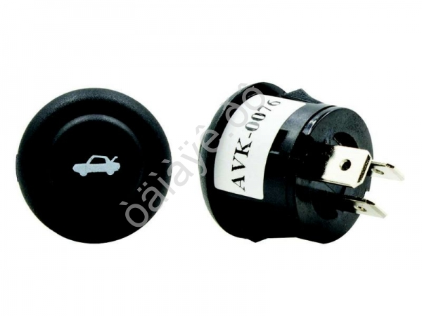 Выключатель кнопка для а/м ВАЗ 2110-2112 открывания багажника Маяк AVK-0076