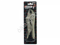 Зажим гейферный с "овальными губками" 7"-175мм, в блистере Forsage