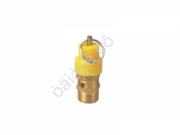 Клапан 1/4" сброса давления в компрессоре с кольцом ,латунь ЕС