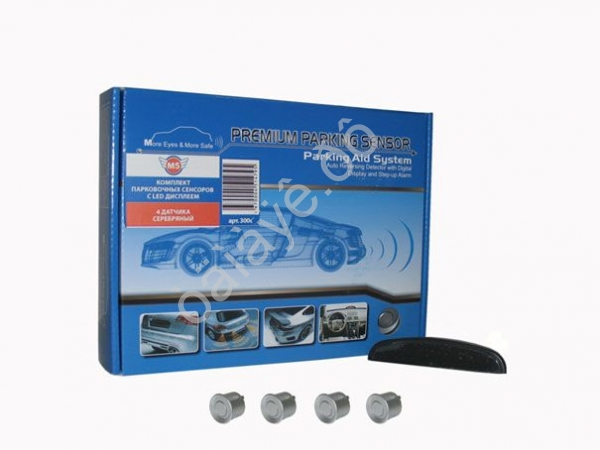 Сенсор парковочный (парктроник) "М5" PZ300 серый 1/20_