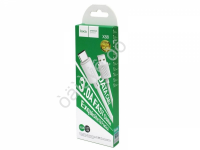 Дата-кабель универ. USB--Type-C 1м, 2,4А, белый X88 Hoco