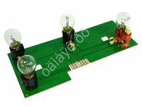 Плата заднего фонаря в сборе левая  2107  в инд.упак.Автоблик