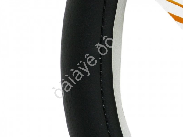 Оплётка на руль экокожа чёрная гладкая М Оплётка на руль экокожа чёрная гладкая М