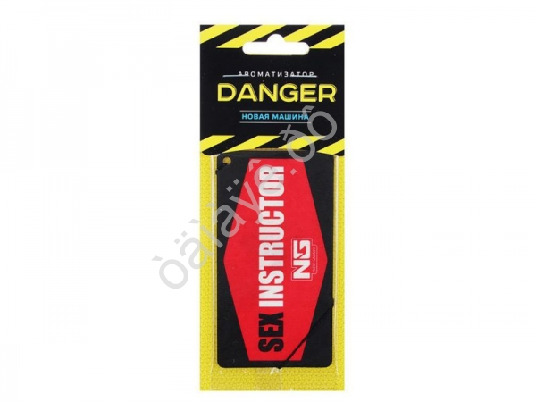 Освежитель воздуха "NEW GALAXY" бумажный, Danger/Sex non stop, Новая машина /12/288