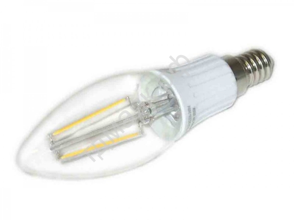Лампа светодиодная "МАЯК" E14, 2W, LED COB 2SMD (36x29), AC 220-240V